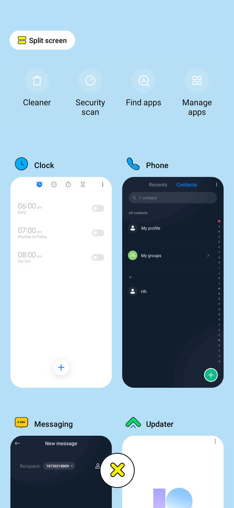 Color design screenshot