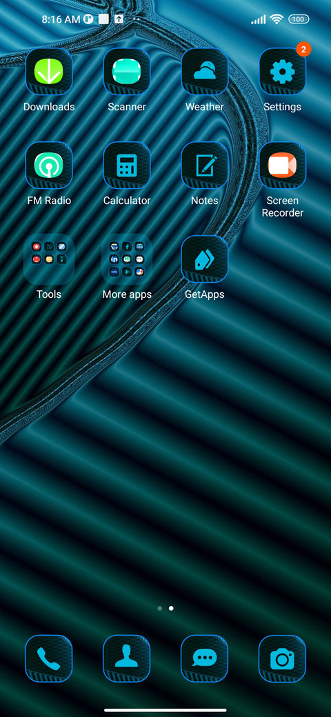 Luxury abstract screenshot