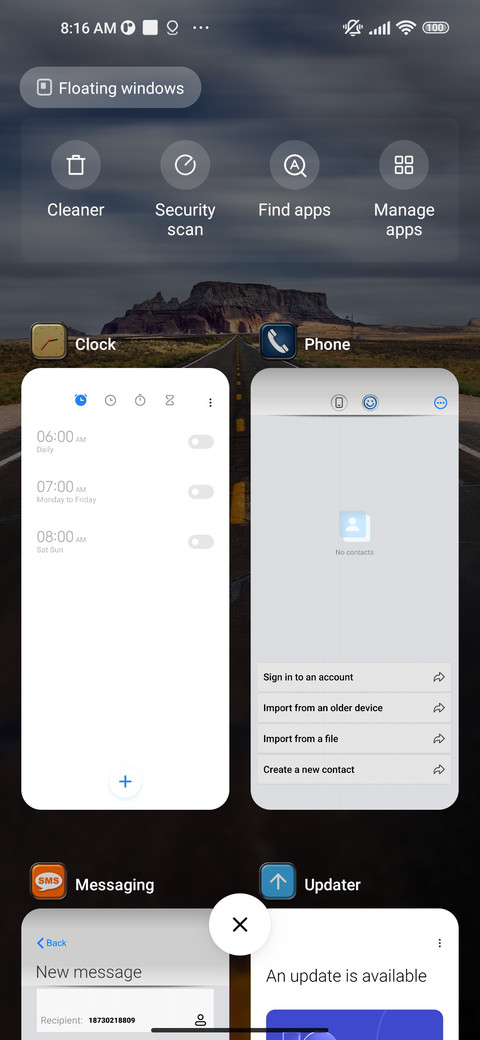 Road life screenshot