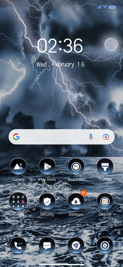 Lightning spray screenshot