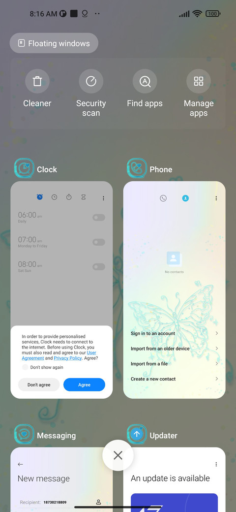 Green Butterfly screenshot