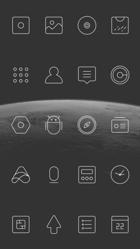 Line Dark screenshot