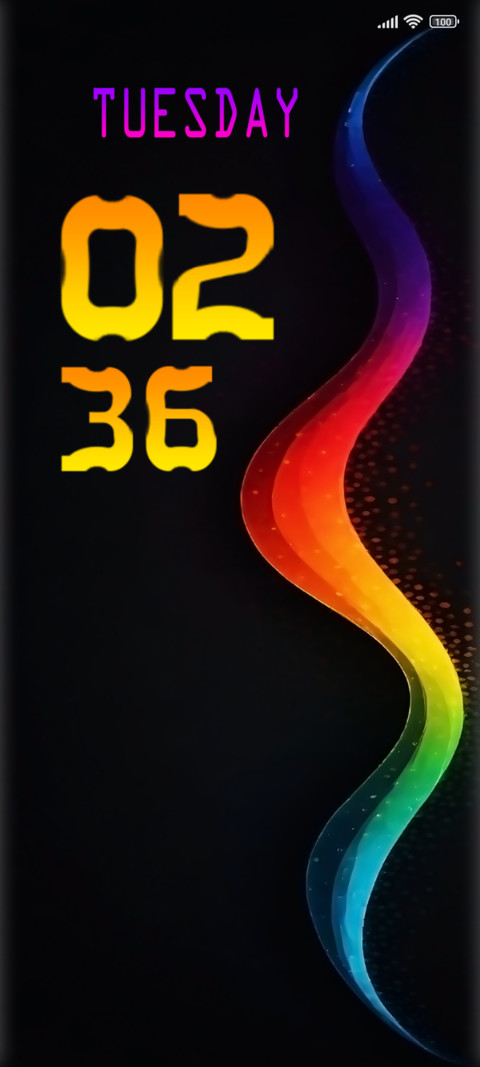 colorful curve screenshot