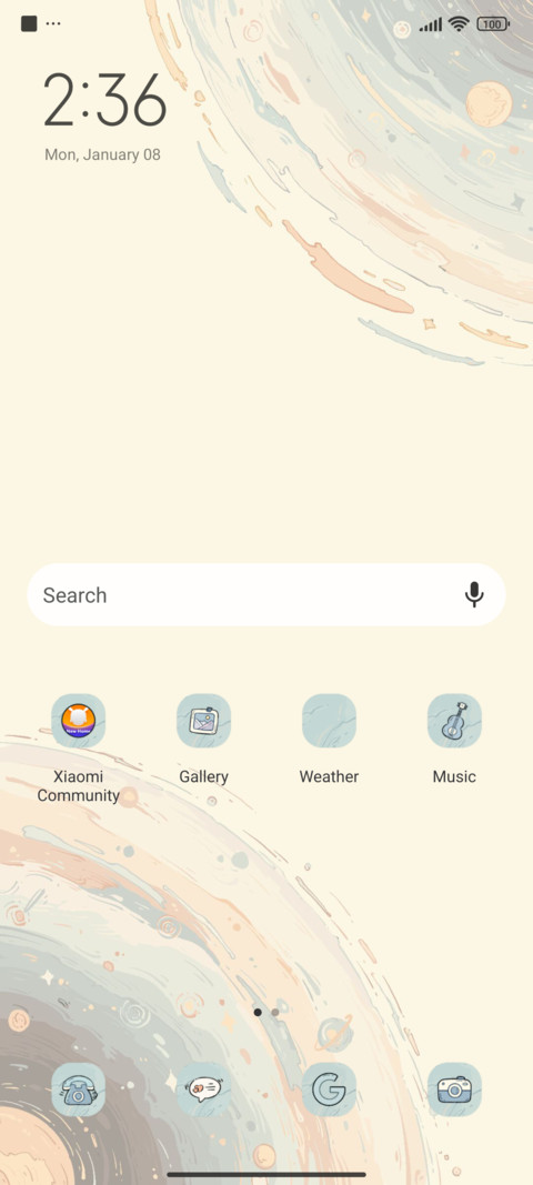 Universe roaming screenshot