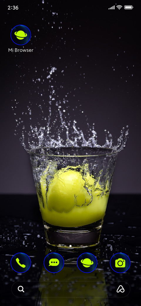 amoled lemon screenshot