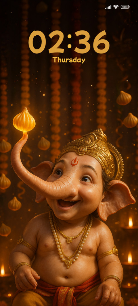 Ganesha with Modak screenshot