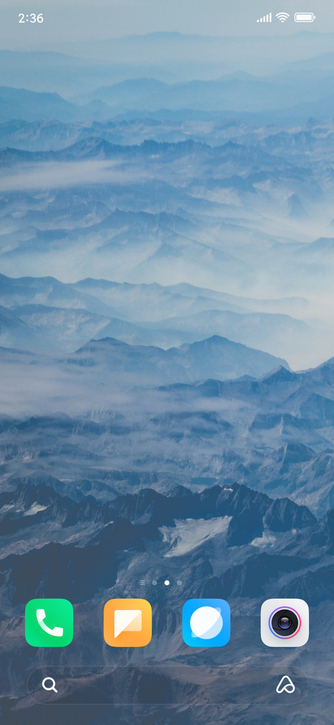 BLUE ALPHA V10 screenshot