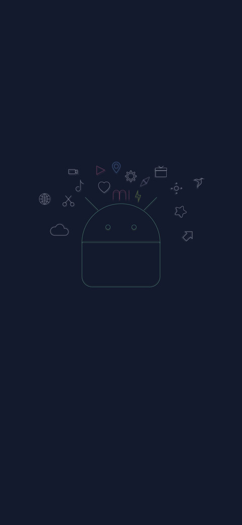 简约霓虹灯 screenshot