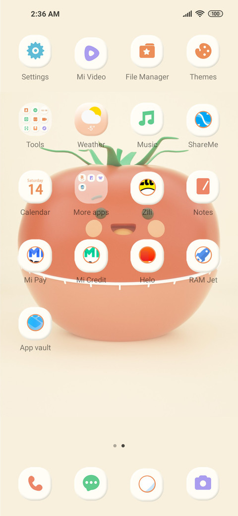 Pomodoro technique screenshot