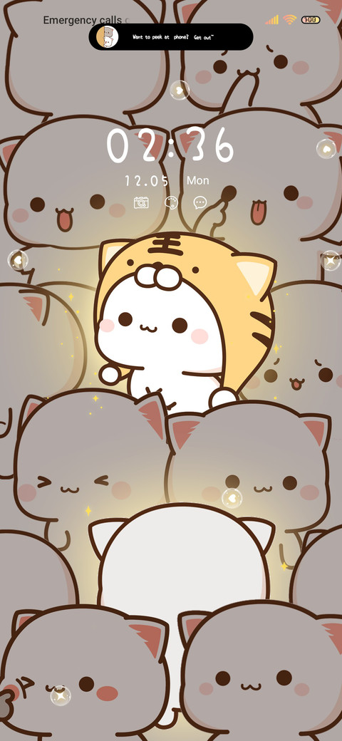 Luminous Peach Cat screenshot