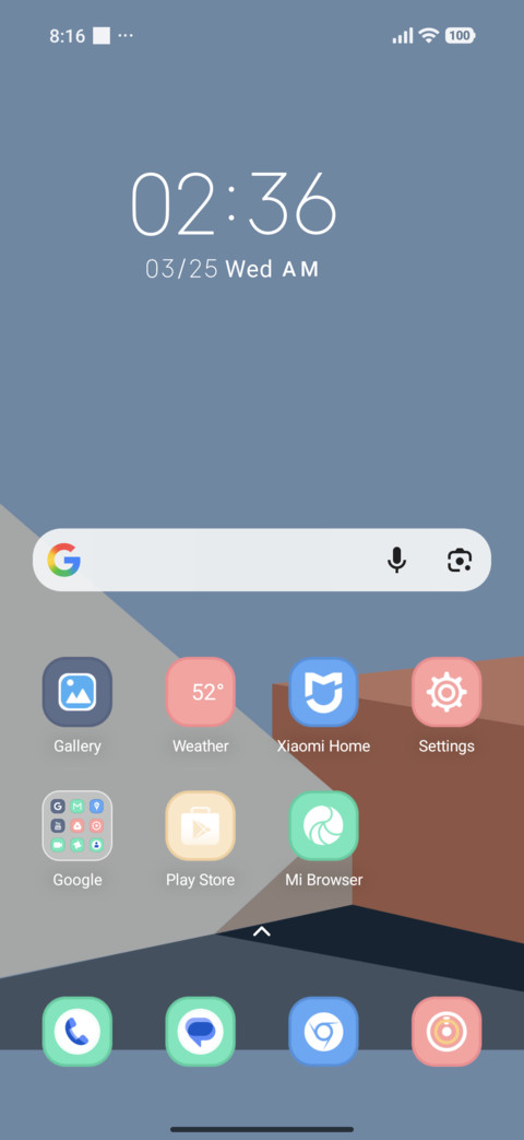 Plain Geo Nook screenshot