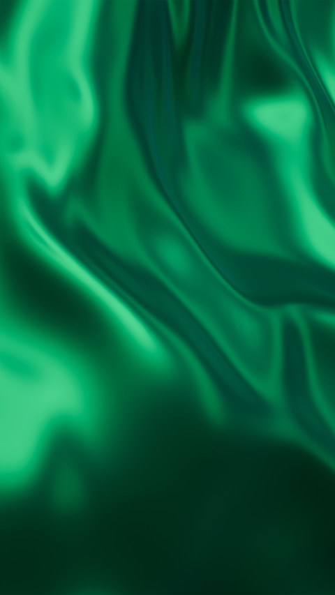 Flowing green silk screenshot