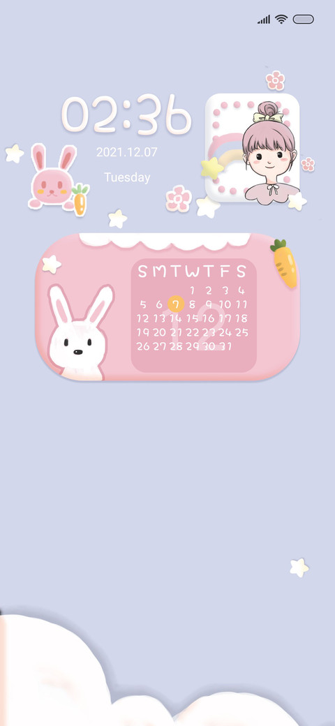 Pink girly screenshot