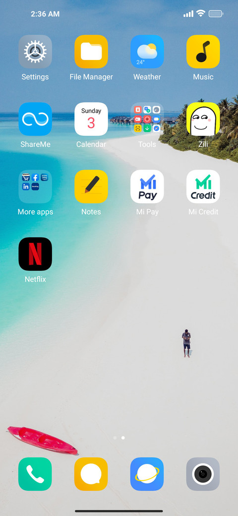 Refresh UI screenshot