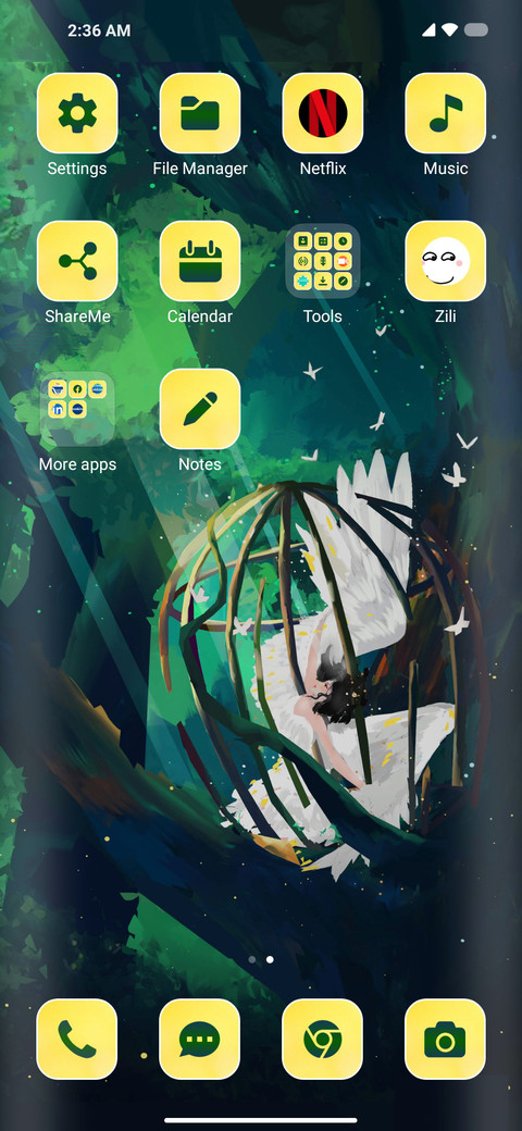 Abstract Girl Art screenshot