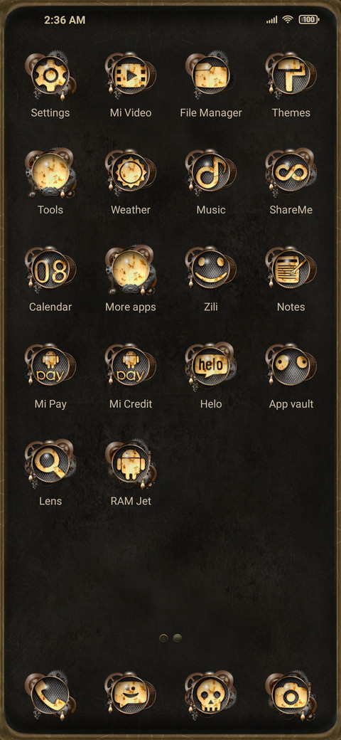 Steampunk screenshot