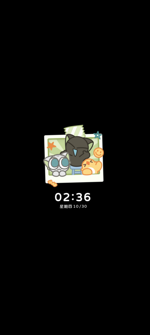 罗小黑 简约拍立得 screenshot