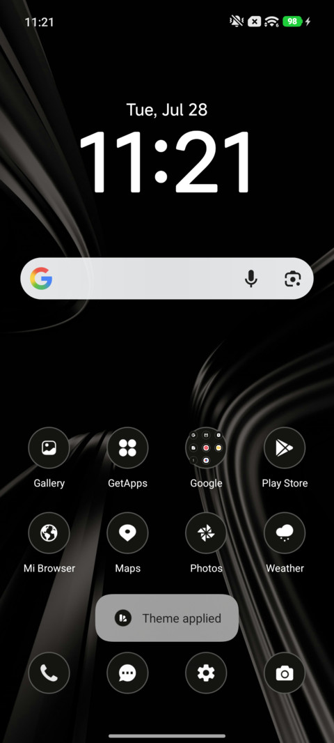 Dark Waves screenshot