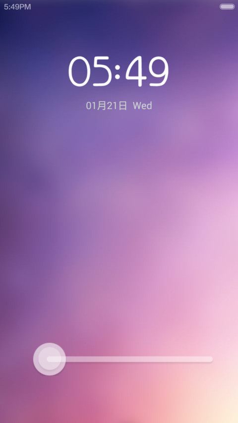 Color screenshot