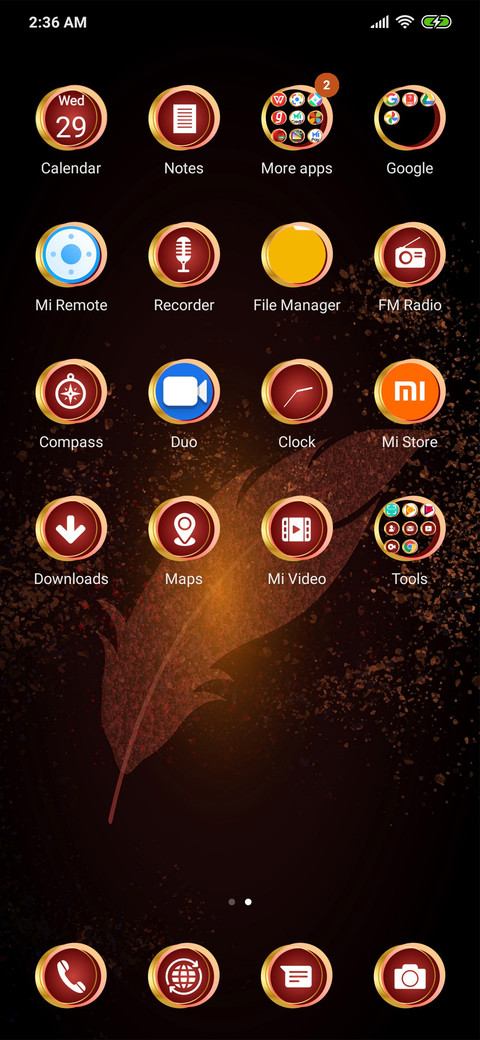 Glitter Feather_3MDS screenshot