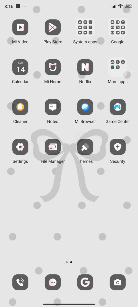 ins tiling custom screenshot