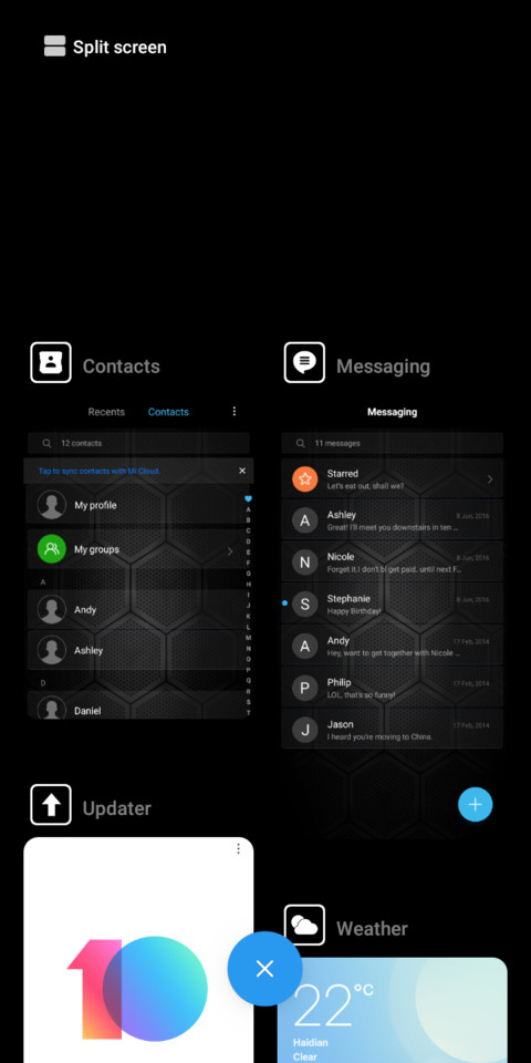 Dark V10 screenshot