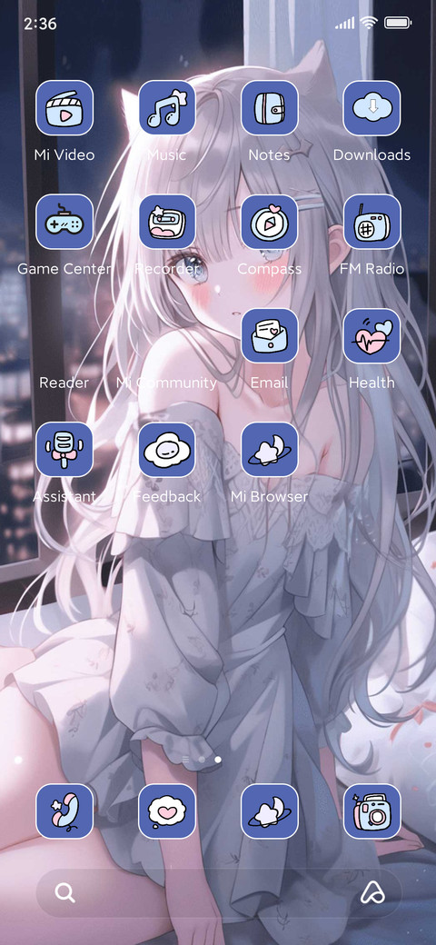 Starry dream girl screenshot