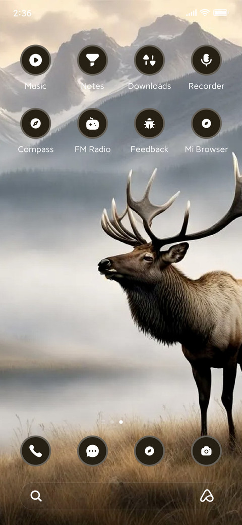 Snowy Deer screenshot