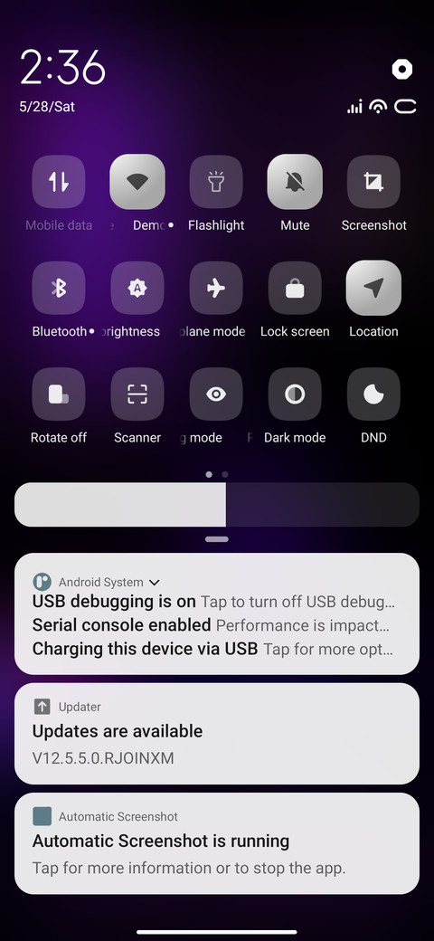 Lights screenshot