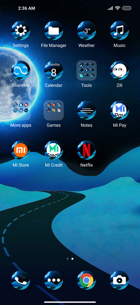 Moonlit Way screenshot