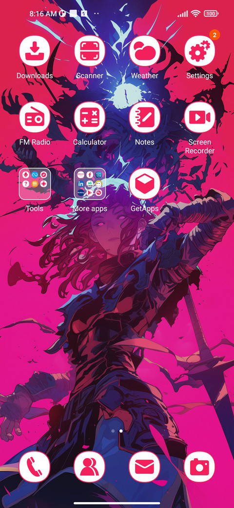 Comic book hero screenshot