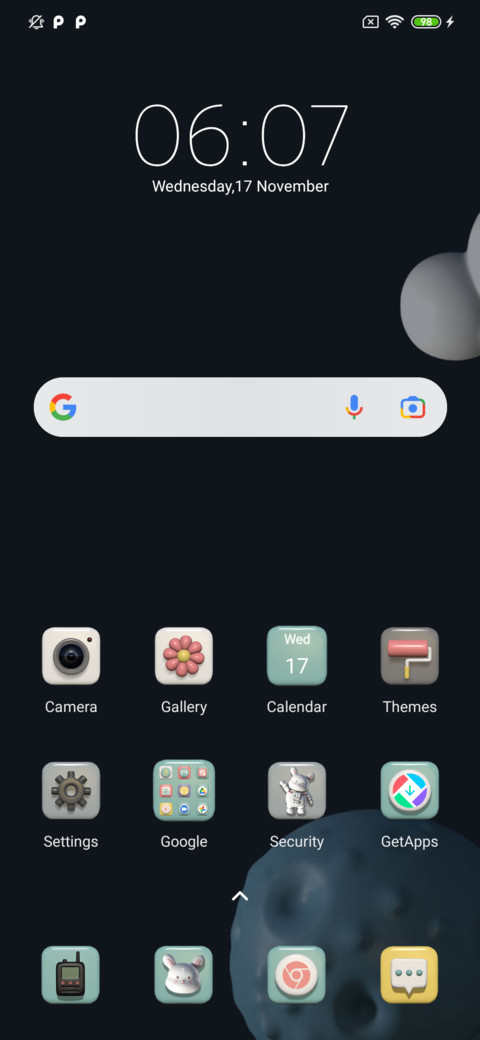 3D space Rabbit screenshot