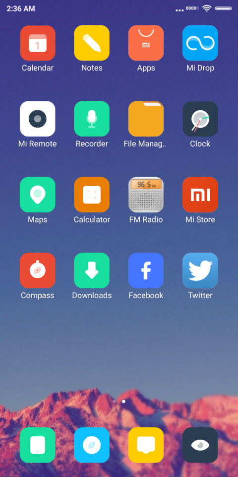 Purple Blue screenshot