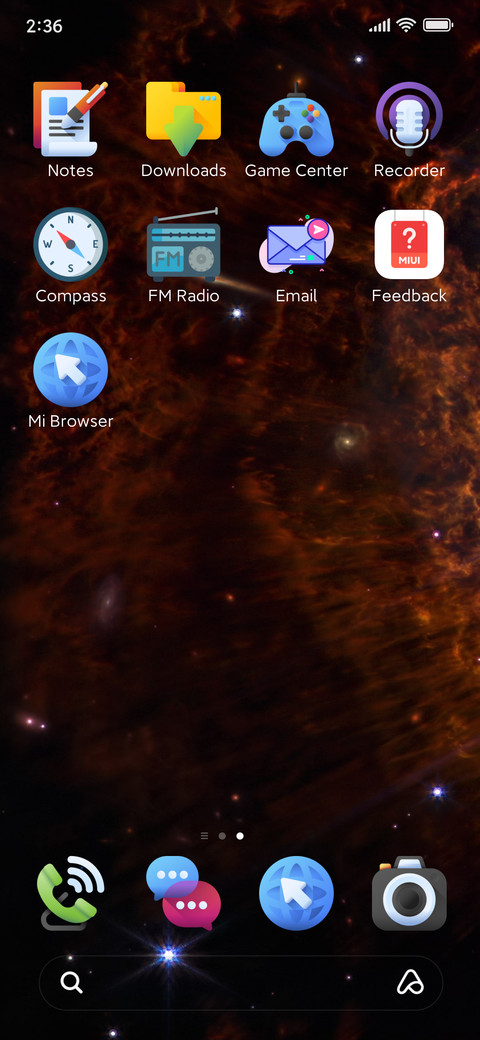 Beauty of Space screenshot