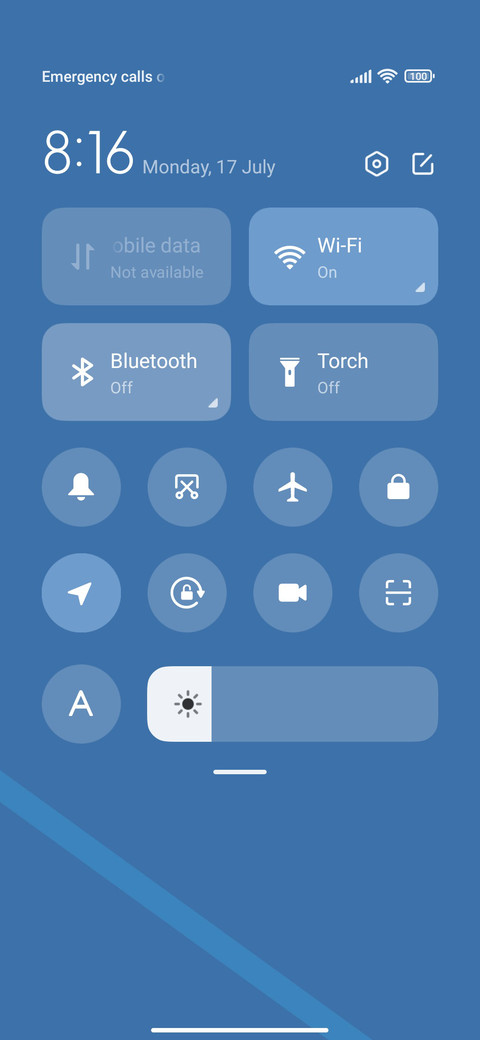 Sundown exercise screenshot
