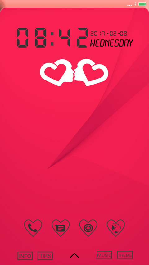 Minimal ui  love  screenshot
