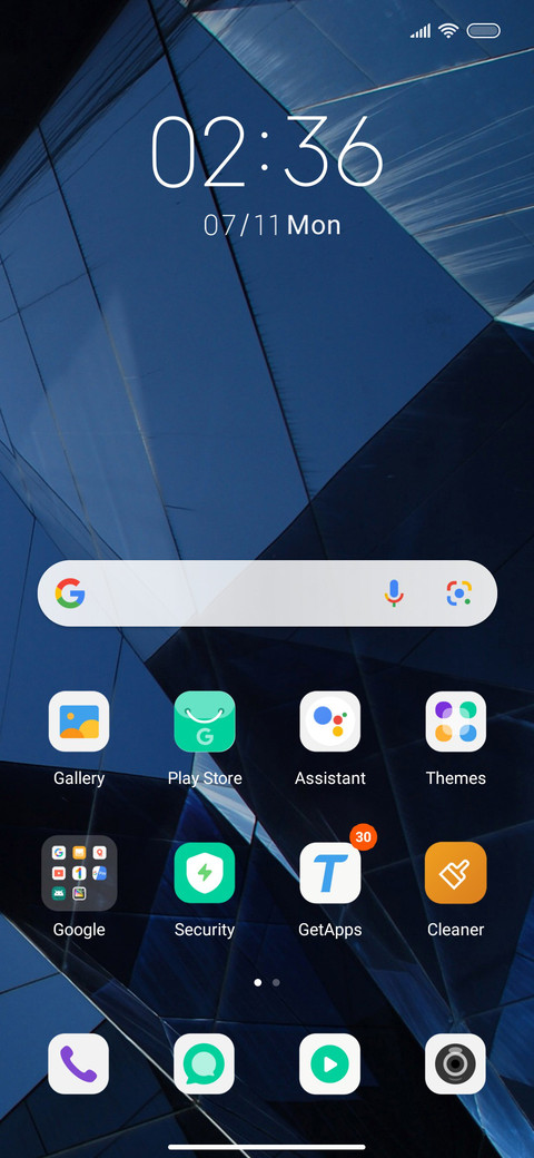 reflection screenshot