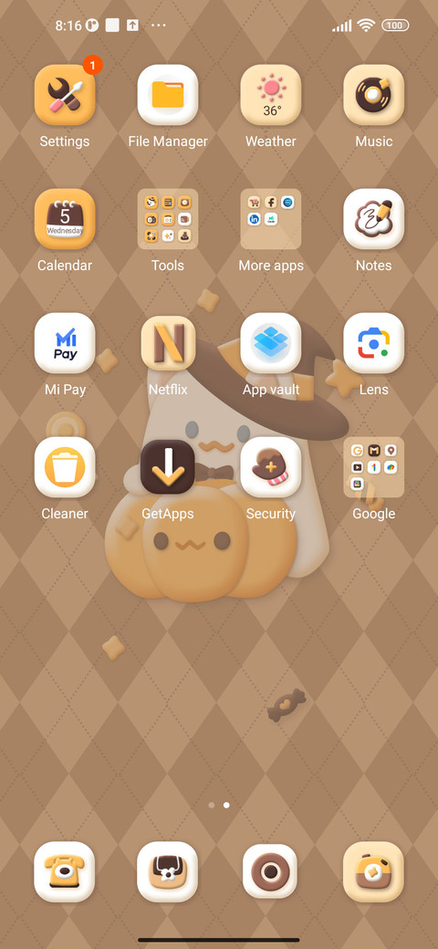 Pumpkin Cat 3D screenshot