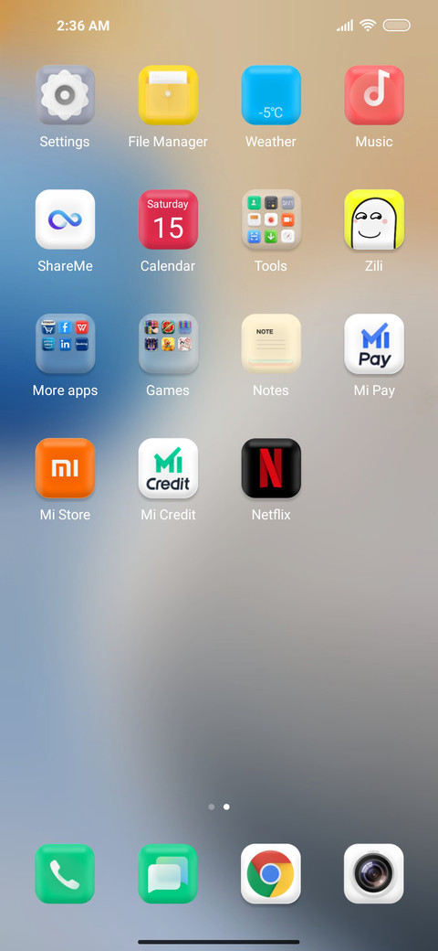 Origin OS screenshot