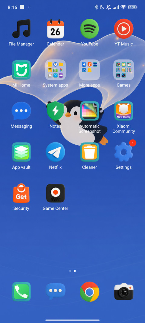 Penguin screenshot