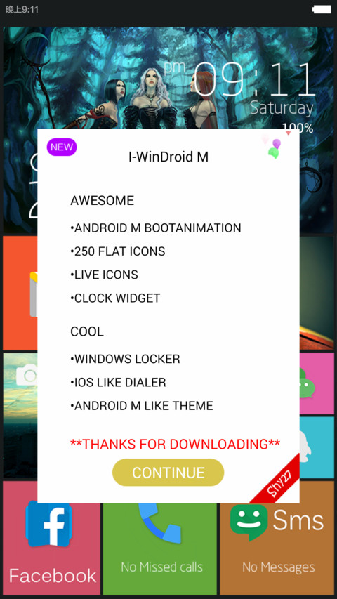I-WinDroid M screenshot