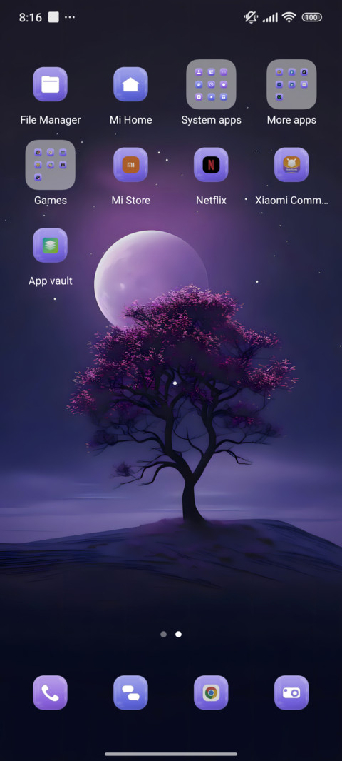 Purple Sky screenshot
