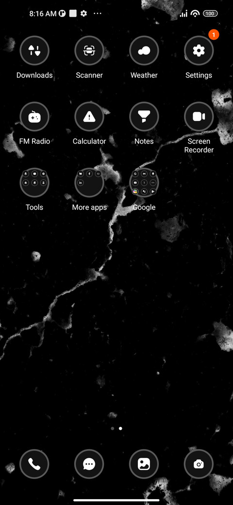 Black Texture screenshot