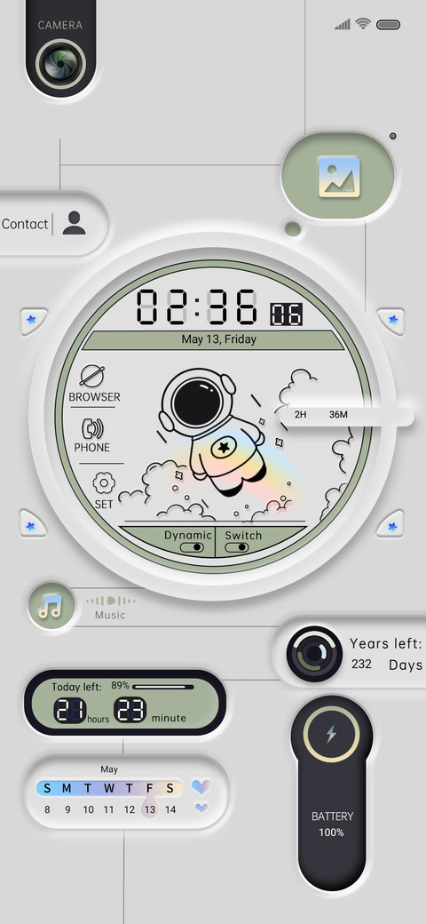 Dial astronaut screenshot