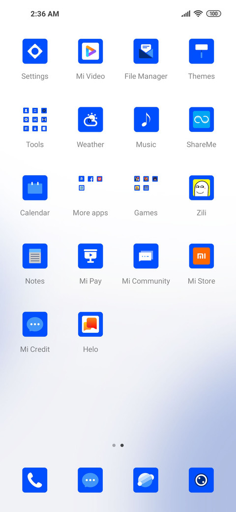 Klein Blue Peak screenshot
