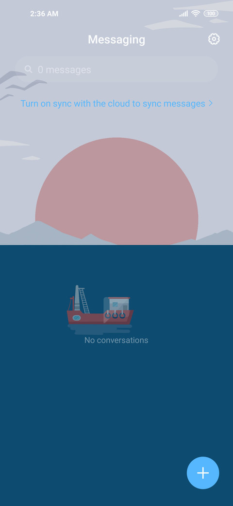 Morandi sea level screenshot