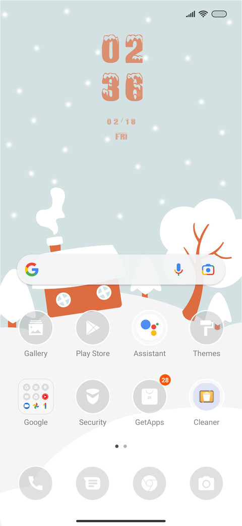 Snowfall screenshot