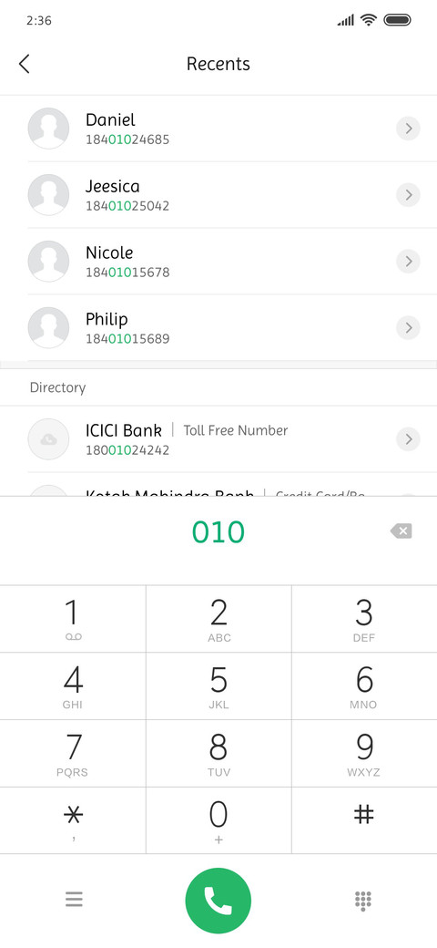 Imprima screenshot