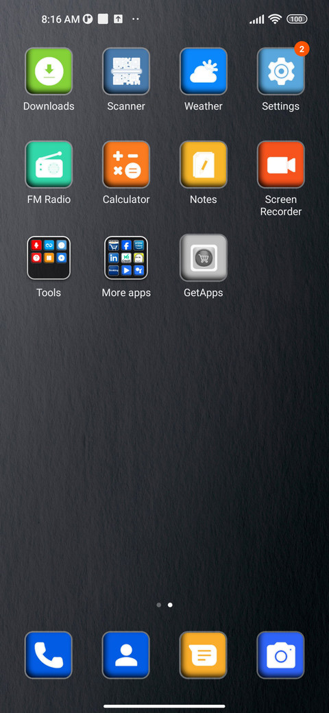 Dark v12 screenshot