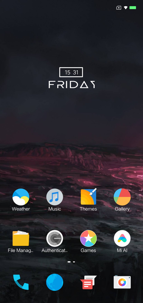 SimpleDarkFlame screenshot